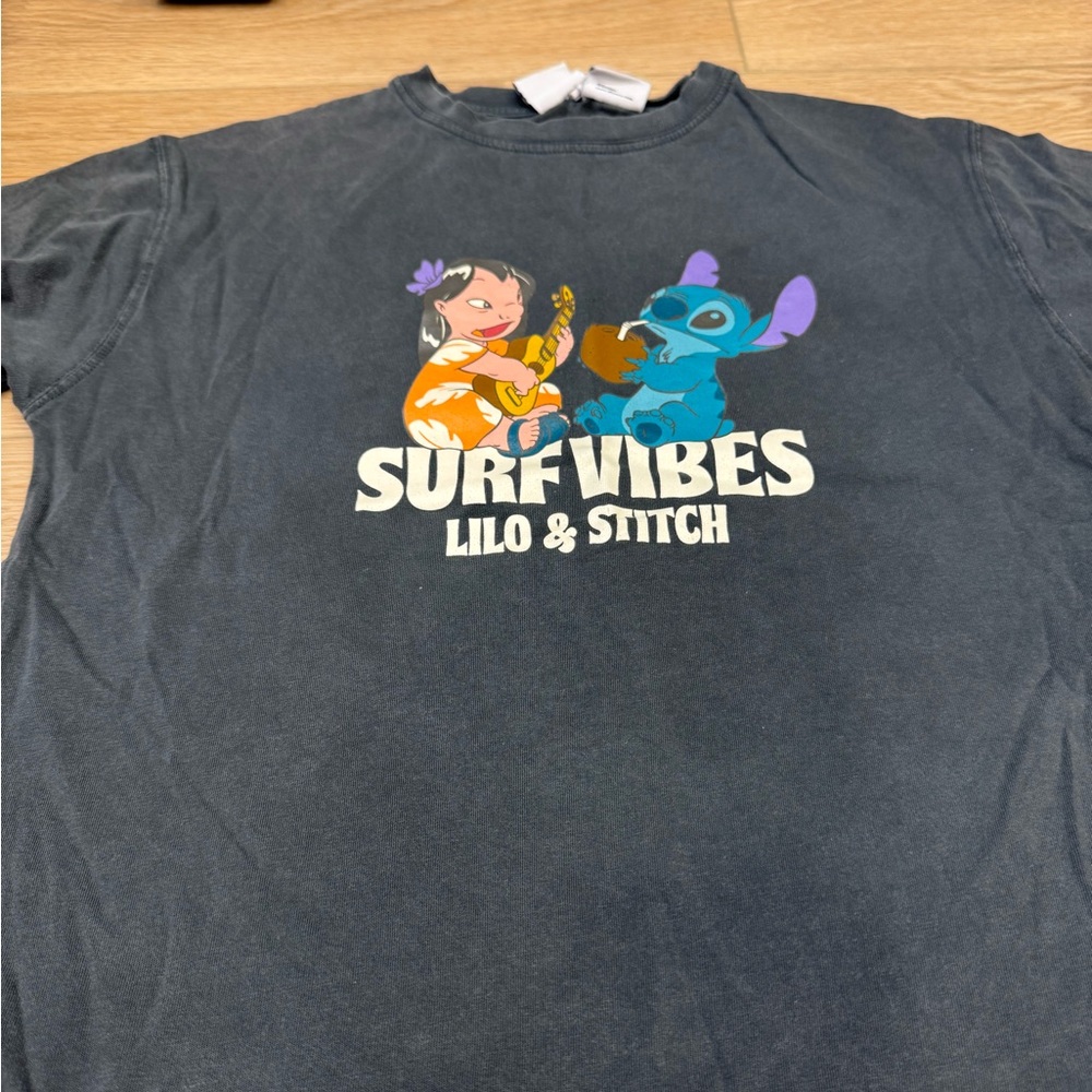 Disney Lilo & Stitch Kids T-Shirt - Charcoal